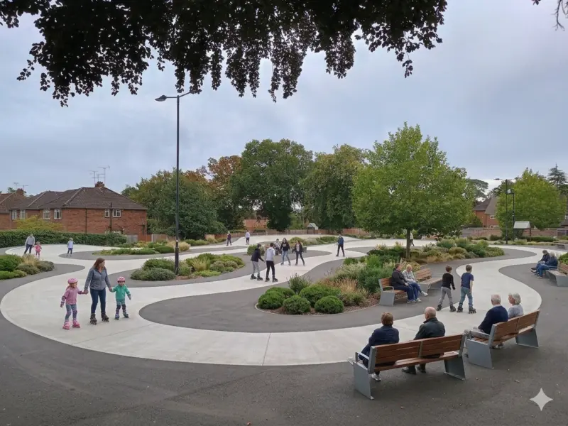 Church Road Roller Skate Park today