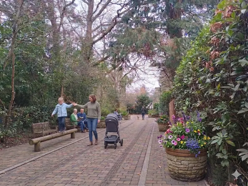 Church Road play route today