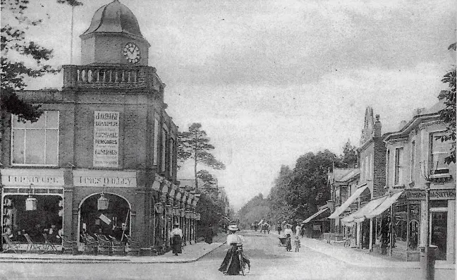 Fleet Cross Roads, historical photograph