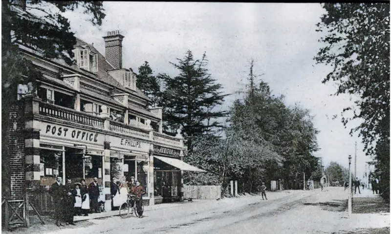 Fleet High Street, historical photograph