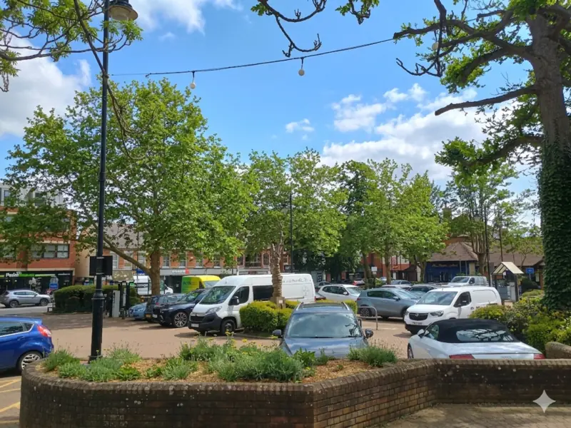 Gurkha Square as a car park